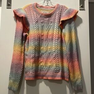 Loft rainbow sweater